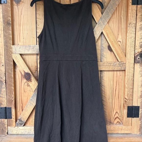 Ann Taylor Loft Brown and White Sleeveless Dress - Picture 2 of 4